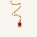 COLLAR ROJO VINTAGE