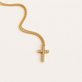 COLLAR CRUZ DIAMANTE