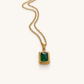 COLLAR VINTAGE VERDE