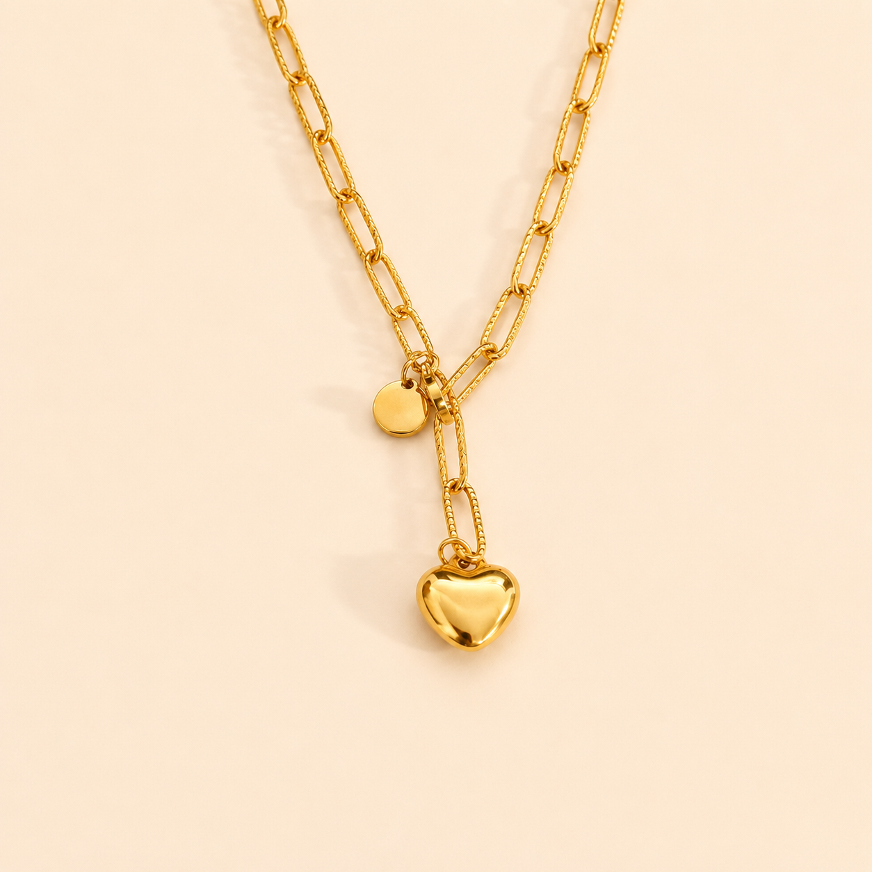 CADENA CORAZÓN DE ORO