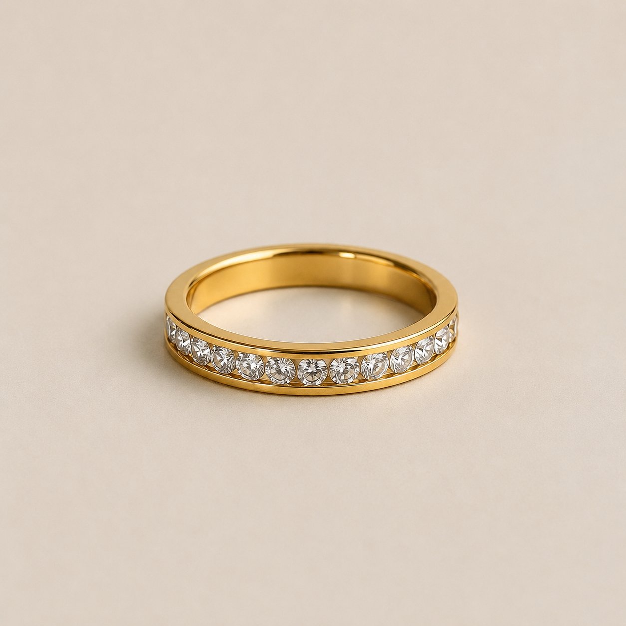 ANILLO BANDA CRISTAL