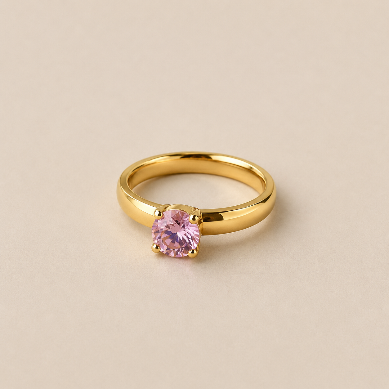 ANILLO CRISTAL LILA