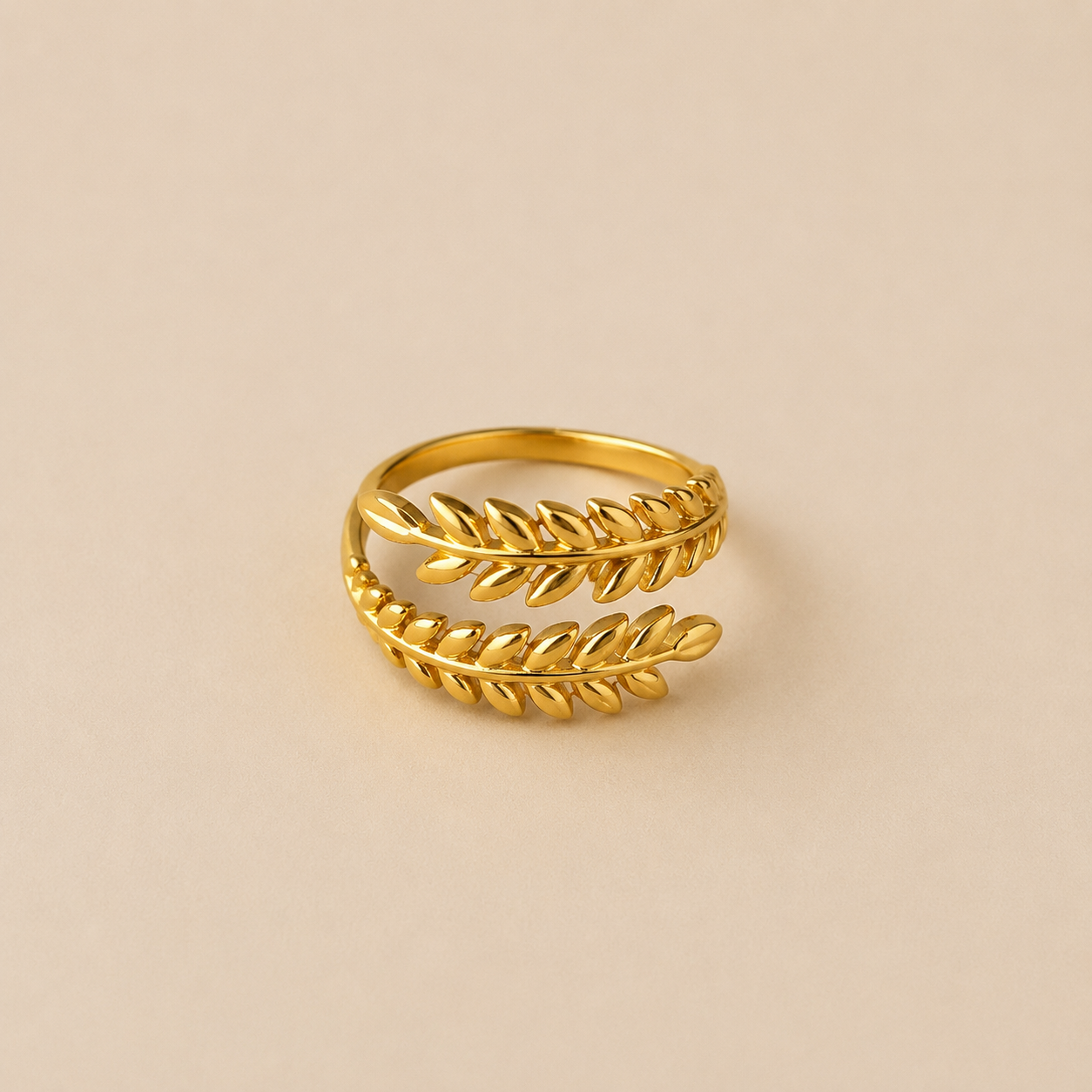 ANILLO LAUREL DORADO