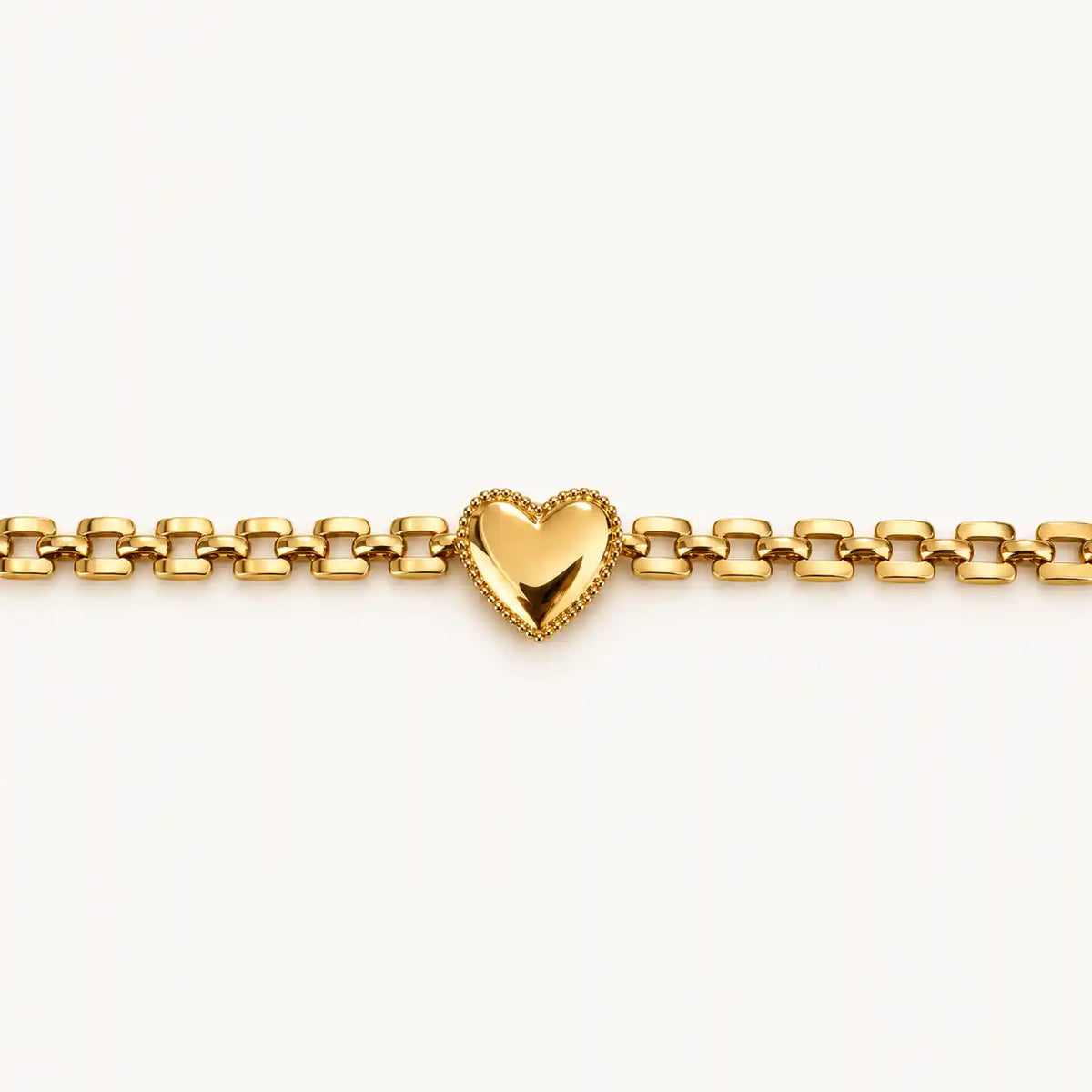 PULSERA CADENA CORAZÓN