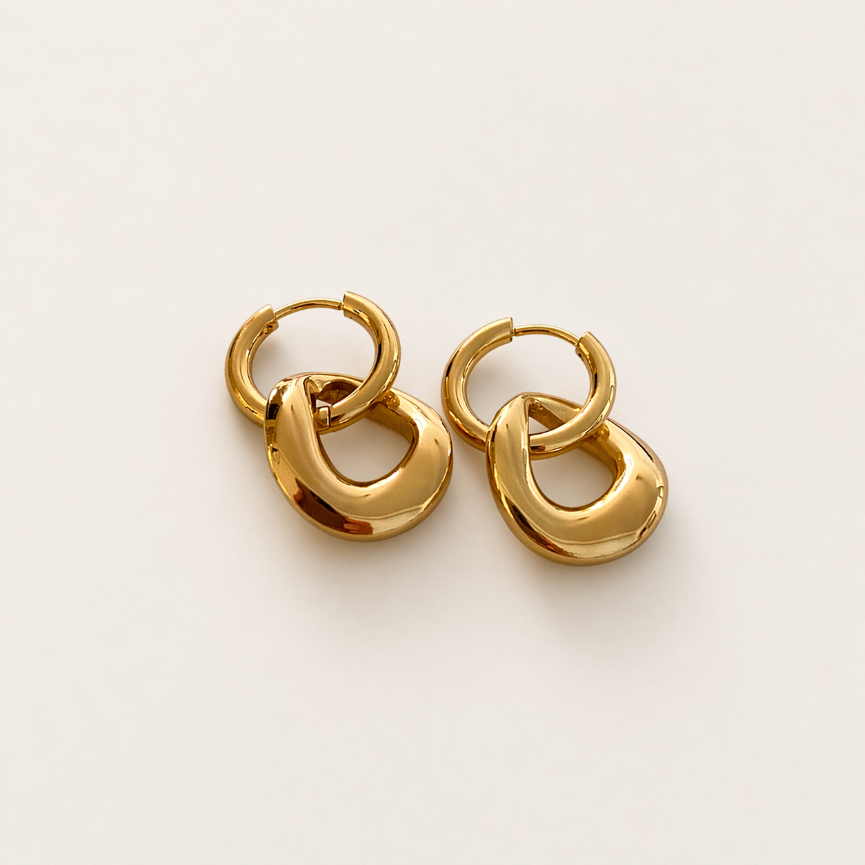 ARGOLLAS VINTAGE DORADAS