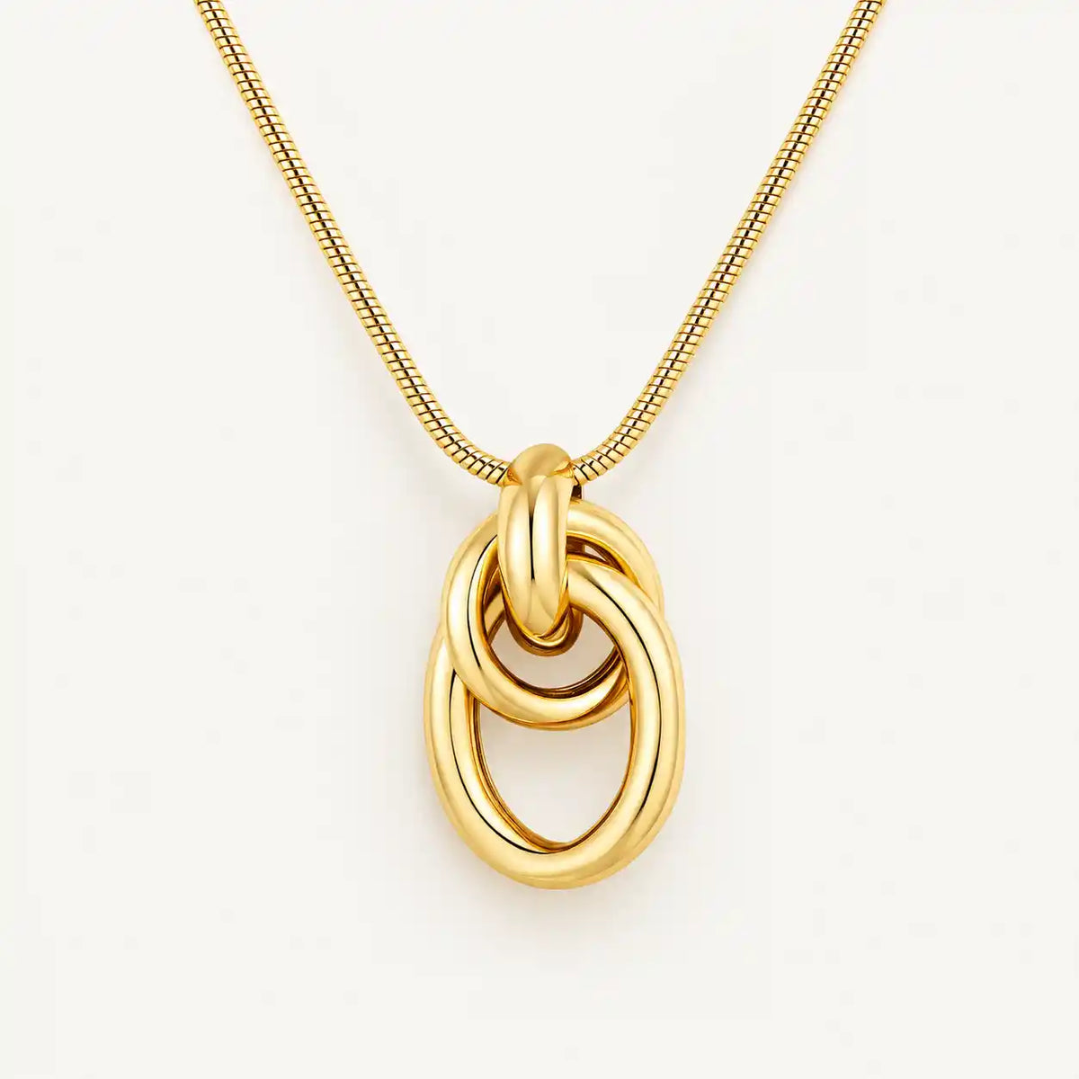 COLLAR NUDO DOBLE