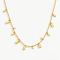 COLLAR GOTITAS CUADRADAS