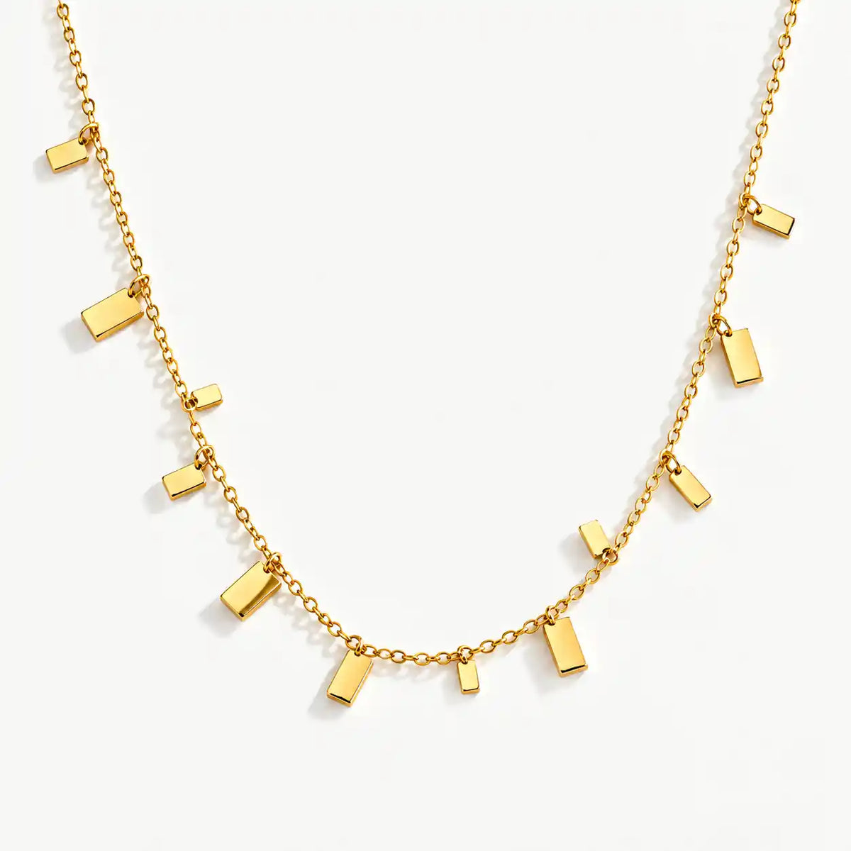 COLLAR GOTITAS CUADRADAS
