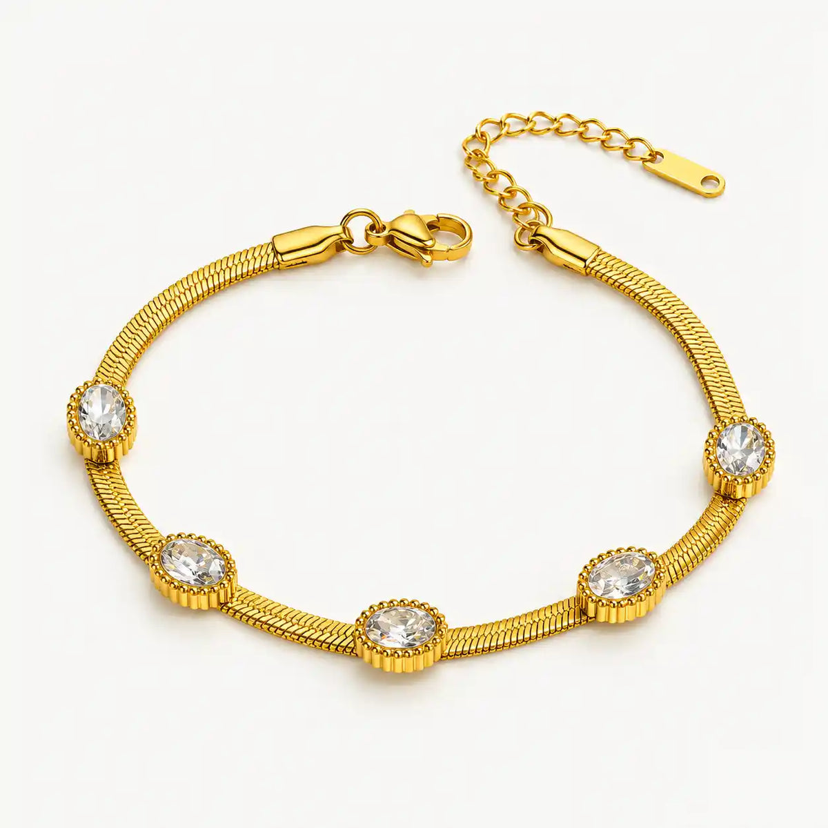PULSERA VINTAGE ZIRCONIAS