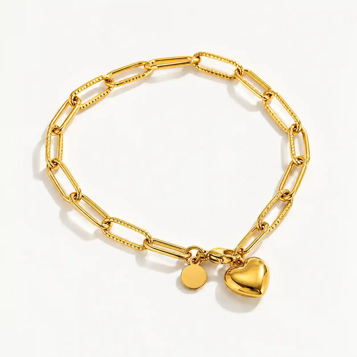 PULSERA CADENA CORAZON