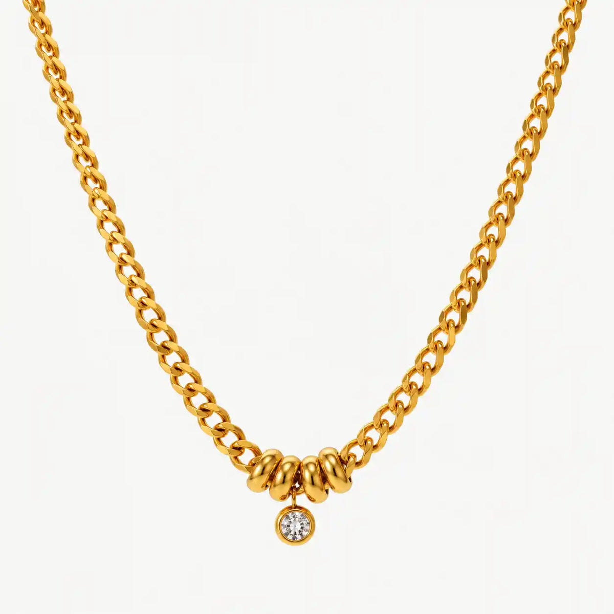 COLLAR CADENA DE PUNTOS