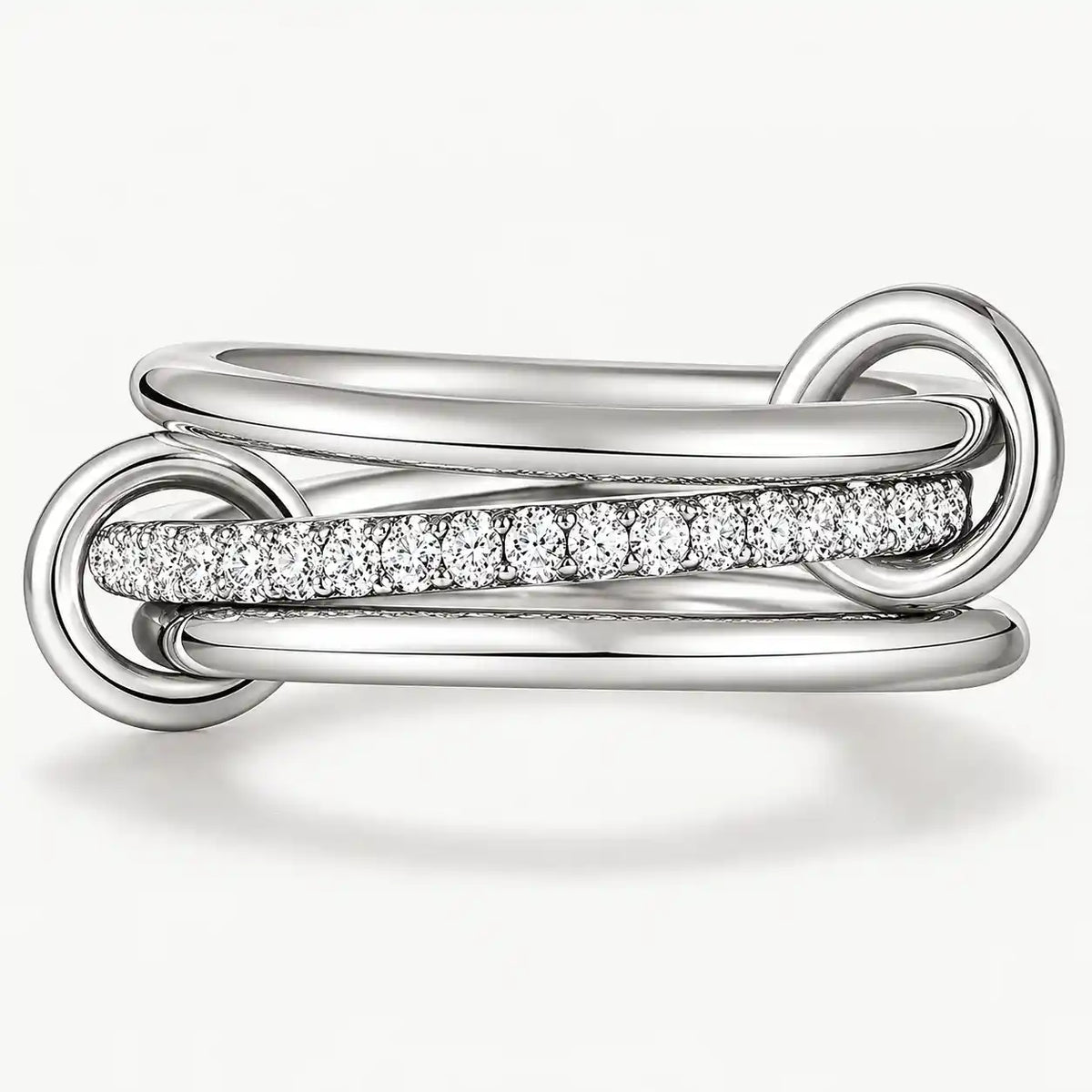 ANILLO NUDO CRISTAL