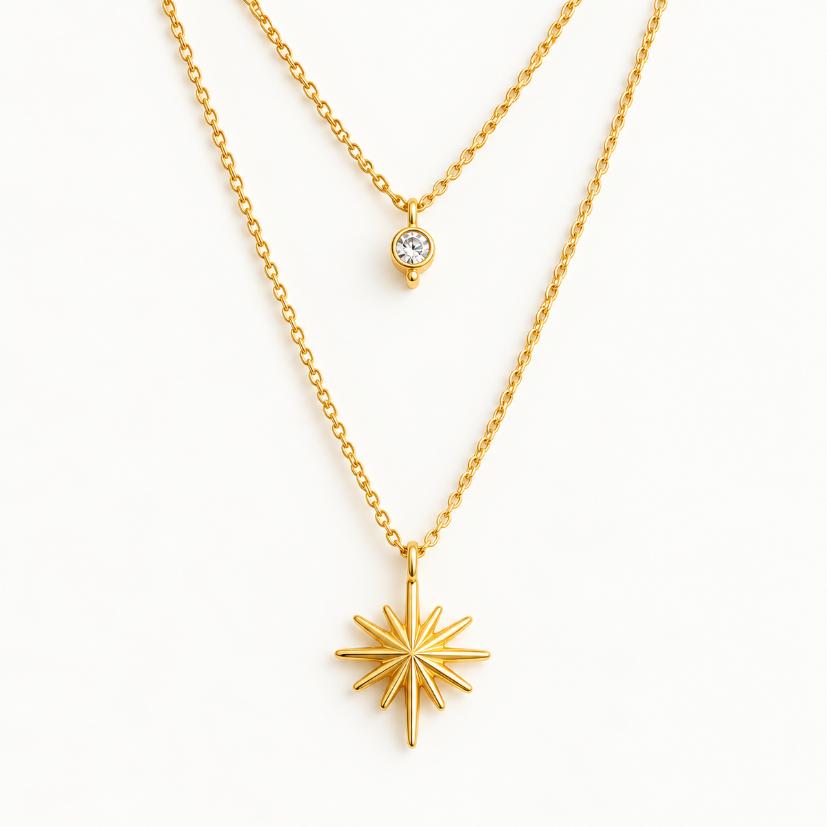 COLLAR CORAZÓN ESTRELLA