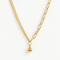 COLLAR CADENA CIRCULO