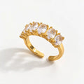 ANILLO BANDA BRILLANTE
