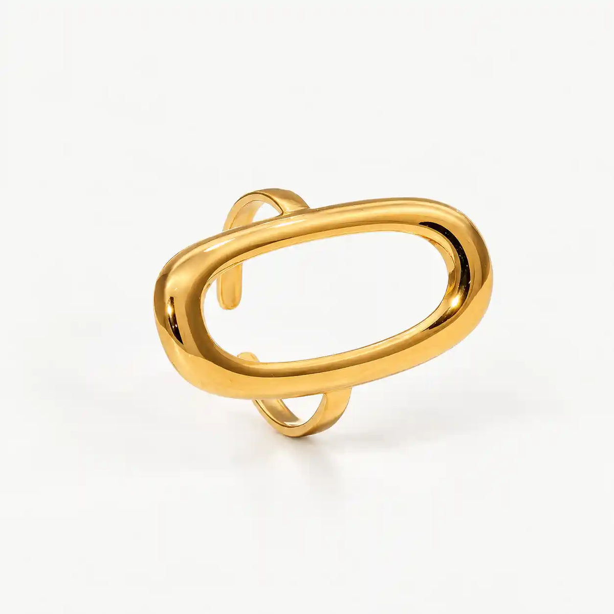 ANILLO OVALO HUECO