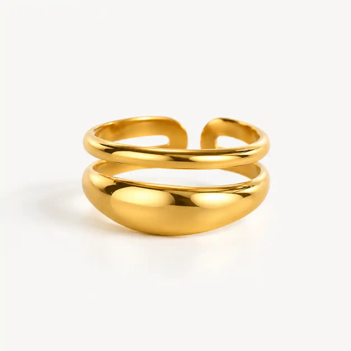 ANILLO ONDA DOBLE