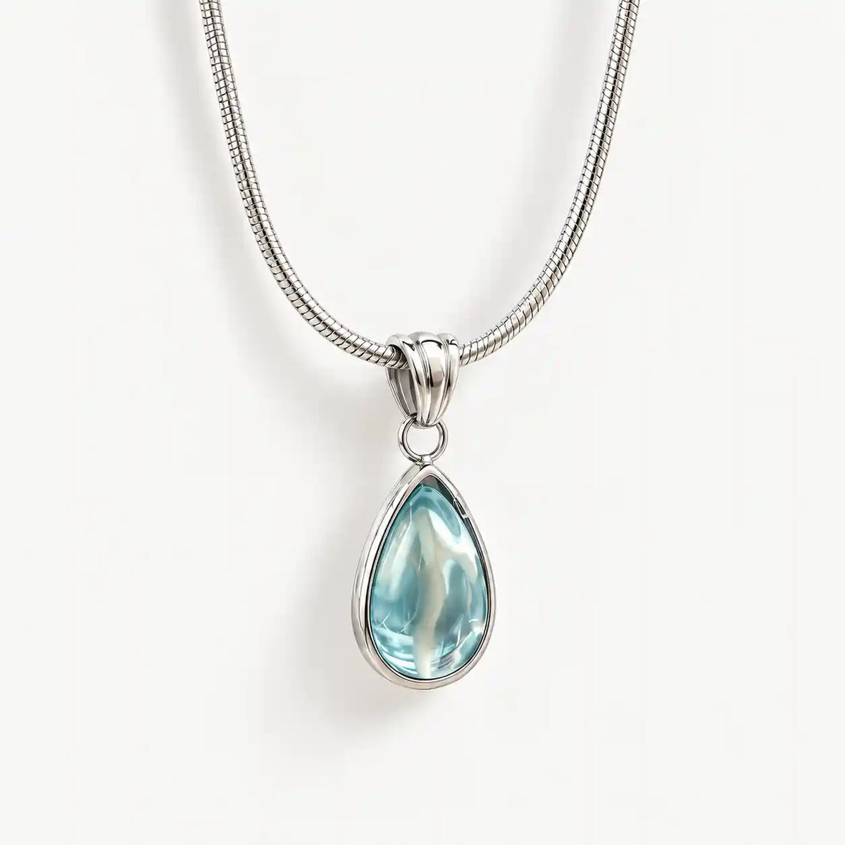 COLLAR GOTA AZUL
