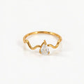 ANILLO IRREGULAR BRILLANTE